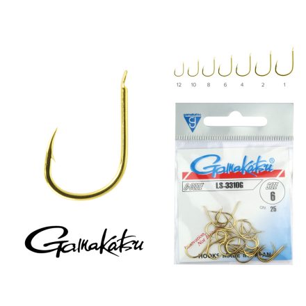 Gamakatsu LS-3310G #6 