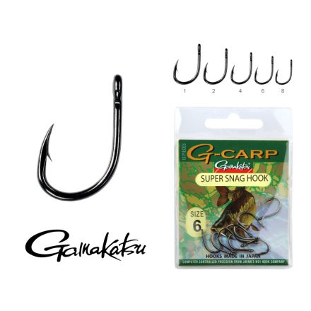 Gamakatsu G-Carp Super snag #6