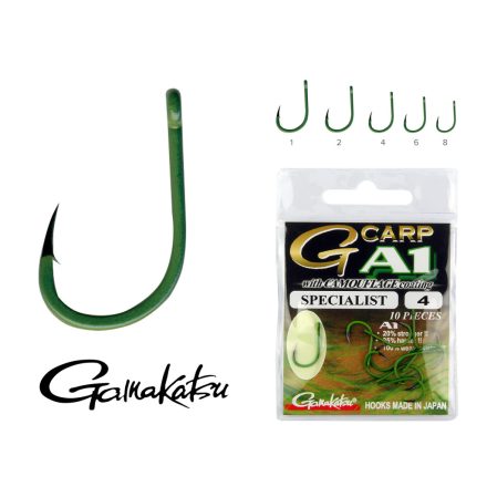Gamakatsu A1 Carp Green Specialist – #2  