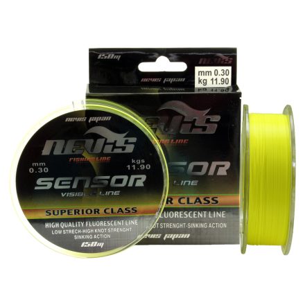 Nevis Sensor Fluo 300m 0.25mm monofil zsinór