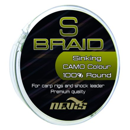 Nevis S Braid 15m 0.14mm fonott előkezsinór