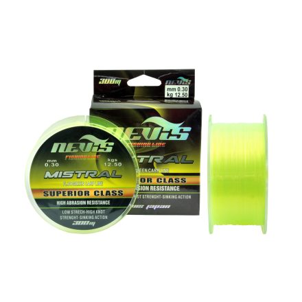 Nevis Mistral Fluo 300m 0.25mm monofil zsinór