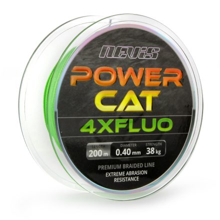 Nevis Powercat 4XFluo 200m 0,80mm fonott zsinór
