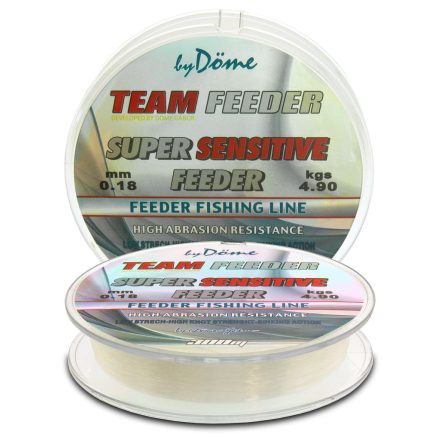 By Döme Team Feeder Super Sensitive 300m 0.20mm monofil zsinór