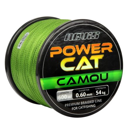 Nevis Powercat fonott zsinór 600m 0.50mm