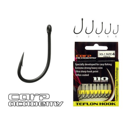Carp Academy Teflon Hook XS-1 - #6