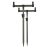 Carp Academy Bottartó készlet 2db-os 25cm fej+ 40-60cm leszúró nyél
