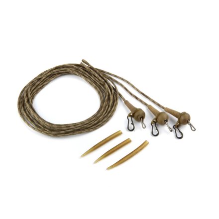 Carp Academy Komplett végszerelék ólombetétes zsinóron 3db 35lbs