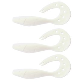 Nevis Twister Shad 11cm – Classic white