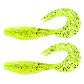 Nevis Twister Shad 14cm – Poppy green
