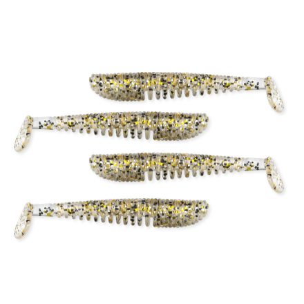 Nevis Impulse Shad 10cm - Salt and pepper