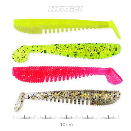 Nevis Impulse Shad 10cm - 4 szín
