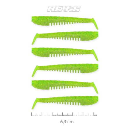 Nevis Impulse Shad 6,3cm - Flash chartreuse