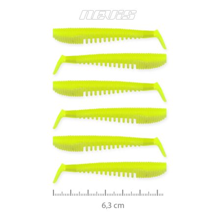 Nevis Impulse Shad 6,3cm - Flash lemonade