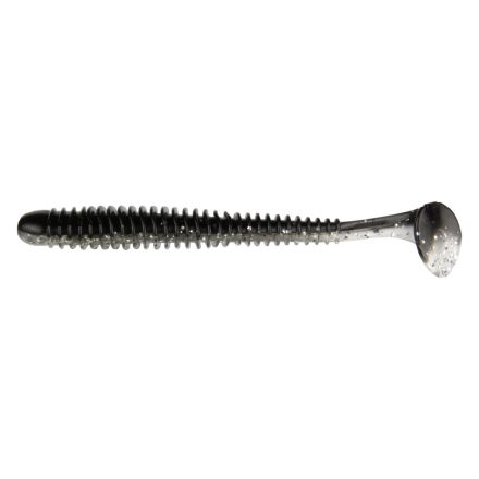 Longer 7.5cm 6db/cs Fekete-Ezüst Flitter Akció -30%