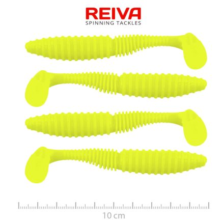 Reiva Zander Power Shad 10cm – Lemonade