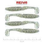 Reiva Zander Power Shad 10cm – Salt and pepper