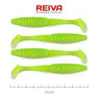 Reiva Zander Power Shad 10cm – Flash chartreuse