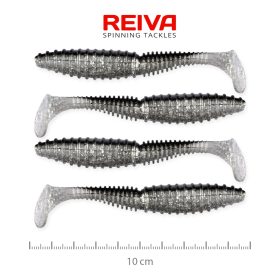 Reiva Zander Power Shad 10cm – Flash bleak