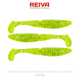 Reiva Zander Power Shad 12,5cm – Poppy Green