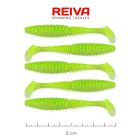 Reiva Zander Power Shad 8cm – Flash chartreuse