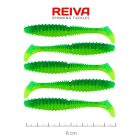 Reiva Zander Power Shad 8cm – Poison green