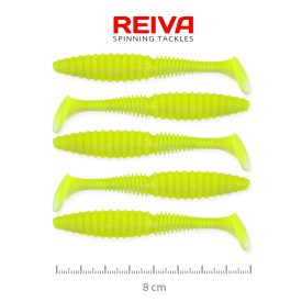Reiva Zander Power Shad 8cm – Flash lemonade