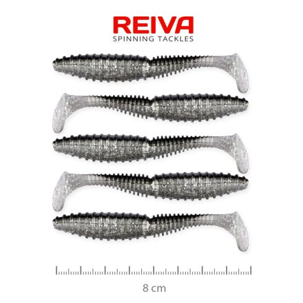 Reiva Zander Power Shad 8cm – Flash bleak