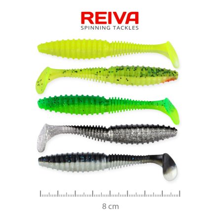 Reiva Zander Power Shad 8cm – 5 szín
