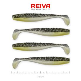 Reiva Flat Minnow shad 10cm - Moonshine bleak