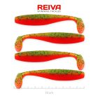 Reiva Flat Minnow shad 10cm - Crazy tomato