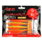 Reiva Flat Minnow shad 10cm - Crazy tomato