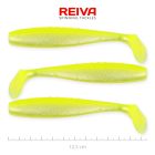 Reiva Flat Minnow shad 12,5cm - Flash lemonade
