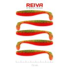 Reiva Flat Minnow shad 7,5cm - Crazy tomato