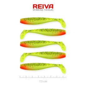 Reiva Flat Minnow shad 7,5cm - Watermelon