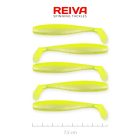 Reiva Flat Minnow shad 7,5cm - Flash lemonade