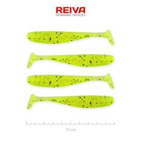 Reiva Flash Shad 10cm - Poppy green