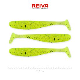 Reiva Flash Shad 12,5cm - Poppy green