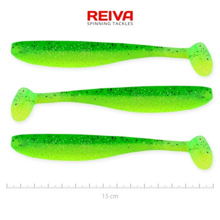 Reiva Flash Shad 15cm - Poison green