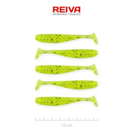 Reiva Flash Shad 7,5cm - Poppy green
