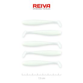 Reiva Flash Shad 7,5cm - Classic white