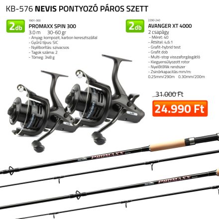 Nevis Pontyozó páros szett  