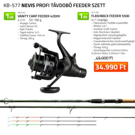 Nevis Profi Távdobó Feeder szett