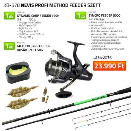 Nevis Profi Method Feeder szett 