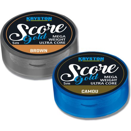 Kriston Score Gold Heavyweight Leadcore 60lbs 5m  Camou 