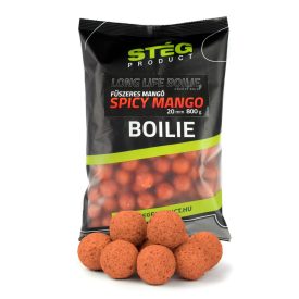 Stég Long Life Boilie 20mm – fűszeres mangó 800g
