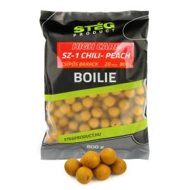 Stég High Carb Bojli 20mm – SZ-1 chili-peach 800g