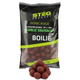 Stég Bionic Boilies 20mm - fokhagyma-kolbász 800g