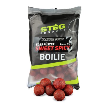 Stég Product oldódó bojli 20mm – sweet spicy 1kg