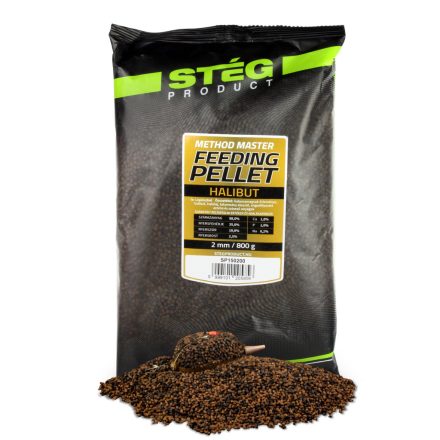 Stég Feeding Pellet 2mm – halibut 800g